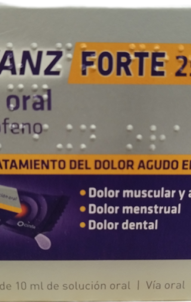 Dolovanz Forte 25mg solución oral Dolovanz Forte 25mg solución oral